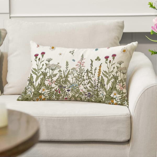 Pynteputetrekk for vår, 30 x 50 cm, putetrekkdekorasjon for sofa