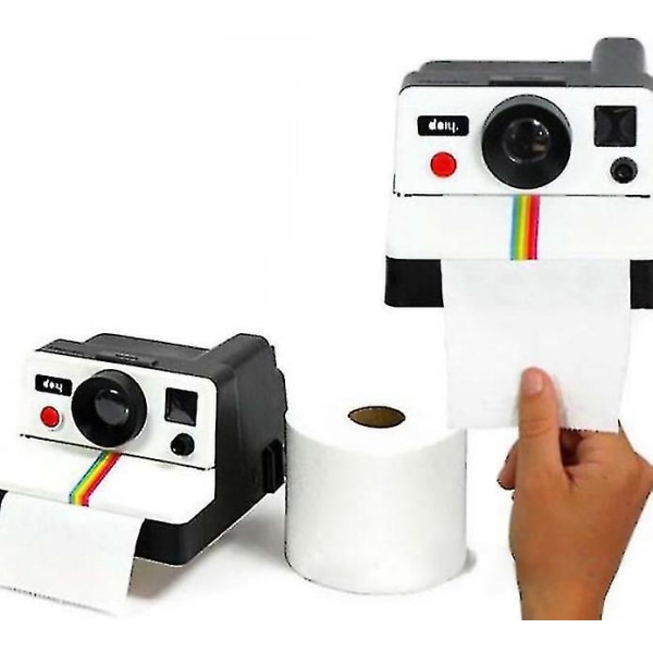 Kotimainen Luova Kudoksille tarkoitettu Laatikko Retro Polaroid-kameran Muotoinen Kudoksille tarkoitettu Laatikko