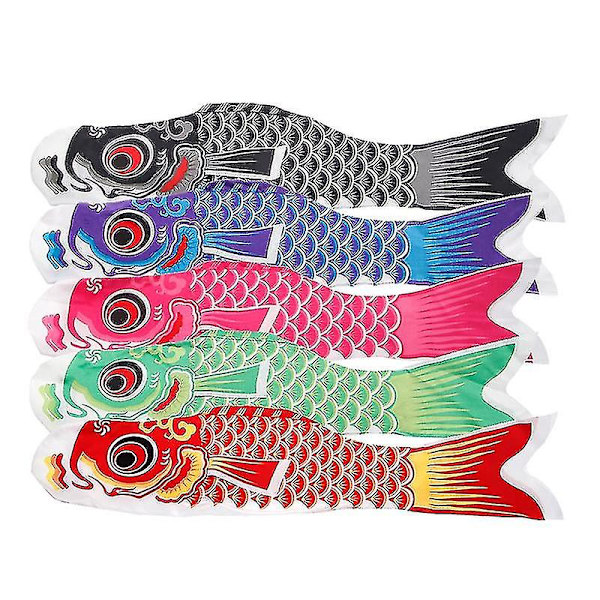 55cm 70cm 100cm 150cm Koi Nobori Karp Vindstrømper Koinobori Farverige Fi 150cm Blue