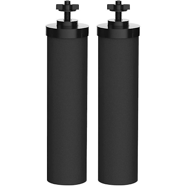 For Berkey Black Natural Filter Material Vannrensing Filter Element 2stk