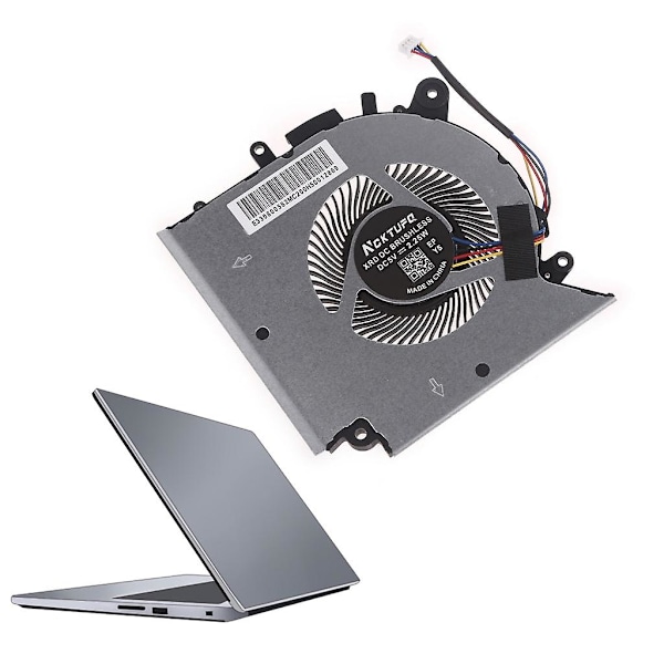 Ny bärbar kylfläkt för MSI Katana GF66 GF76 11SC 11UC 11UD 11UE Notebook Radiator DC 5V 1.0A 4-pin 4-trådar Bärbar dator [DM] CPU