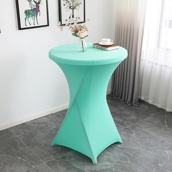Polyester Rund Elastisk Duk Slitstark Och Dammskyddande För pink
