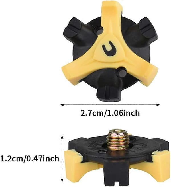 20 Pakk Erstatningsmetall Golf Sko Pigger - Passer Standard Golf Sko