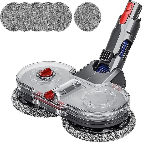 Electric Mop Attachment For Dyson V7 V8 V10 V11 V15 Vacuum Cleaner, Wet And Dry Dyson Mop And Mopping Brush