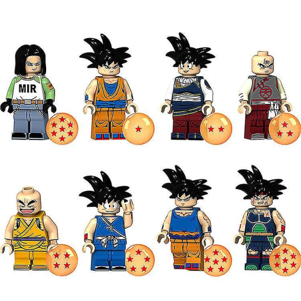 Dragon Ball Minifigur Byggeklodser Legetøjs Sæt [DmS] C