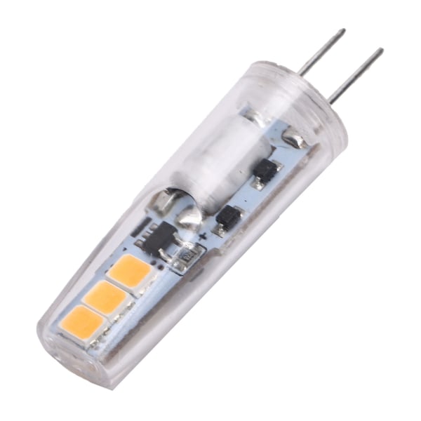 2W 200LM 2835 G4 Bulb AC/DC 12V Mini PC Lamp Bulb for Home Chandelier Ceiling LampsWarm White 2700K‑3200K