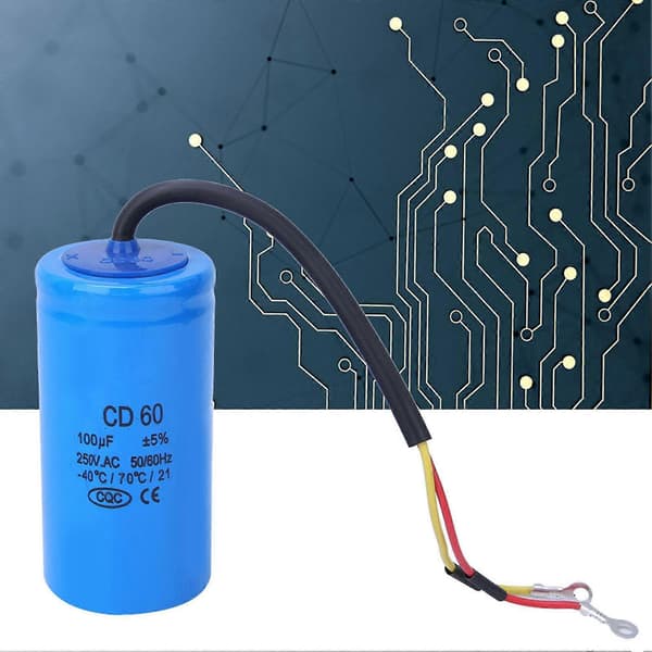 CD60 250V 100uf Eksplosjonssikker elektronisk komponent for kjøleskap