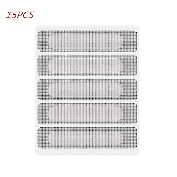 50 stk. Anti-insekter Fluer Bug Dør Vindue Myg Net Reparation Tape Patch Klæbende BY 15pcs