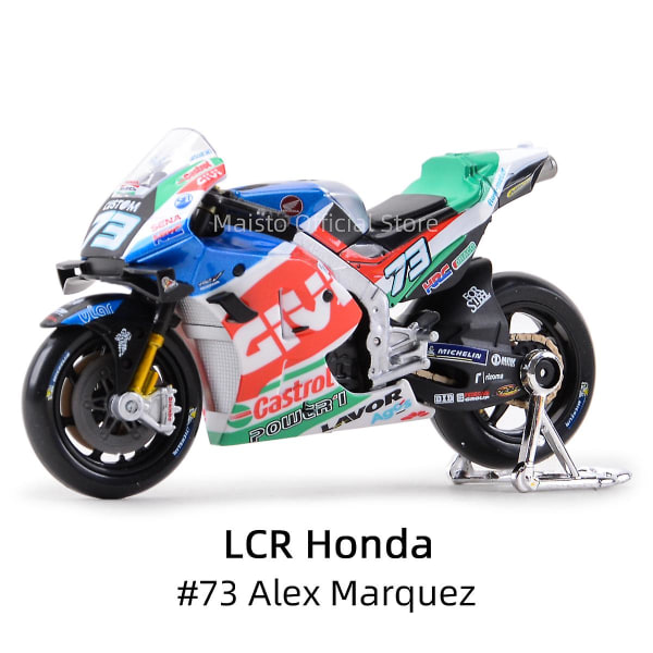 Maisto 1:18 2022 Gp Racing Yamaha Factory Racing Team Die Cast Vehicles Collectible Motorcycle Model Toys  [DmS] 2023 LCR Honda 73