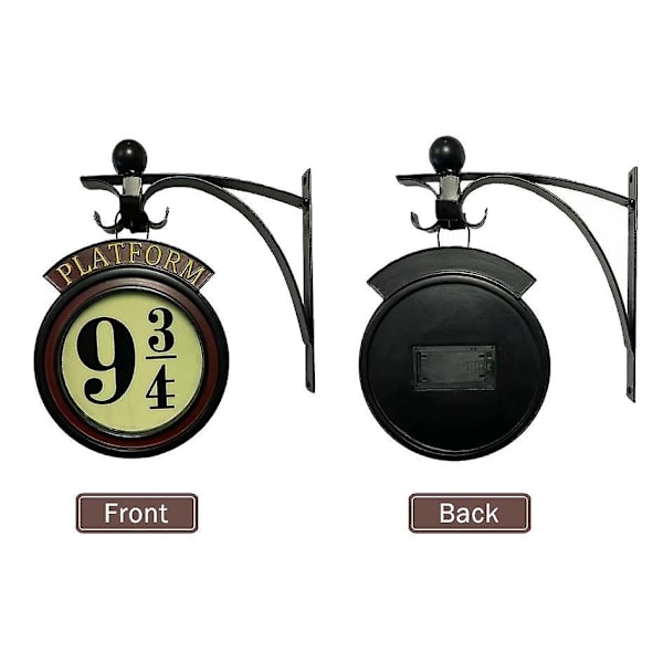 Platform 9 3/4 LED-hengende vegglampe Harry Potter Hogwarts nattlampe