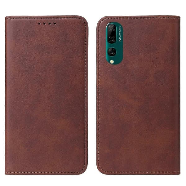 Magnetiskt läderfodral för Huawei Y9 Prime 2019 [DB]