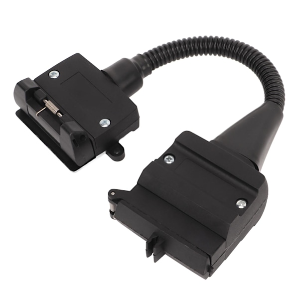 12-polet fladt han til 7-polet fladt hun trailer adapter stik