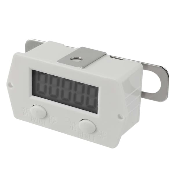 LCD Digital 0-99999 Teller 5 Sifret Pluss OPP Måler + Nærhetsbrytersensor med Magnet [DB]