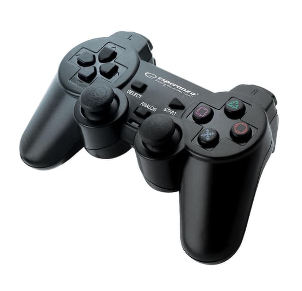Esperanza Gamepad Ps2/Ps3/Pc USB Corsair Svart