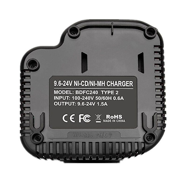Plug Bdfc240 Akun Latauslaite Yhteensopiva 9.6v-24v Nopea Akun Latauslaite Black&decker Hpb18 Hpb18-ope Nicd Nimh AkulleBY AU Plug