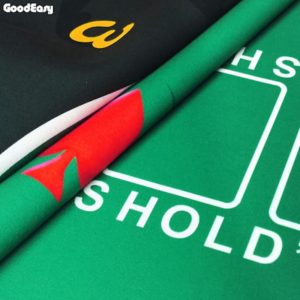 Kuuma 1,2 m Deluxe-nahkamainen kumipöytäliina Texas Hold'em pokerille kukkakuviolla, kasinopöytäliina, lautapelimatto, pokerivaruste 4