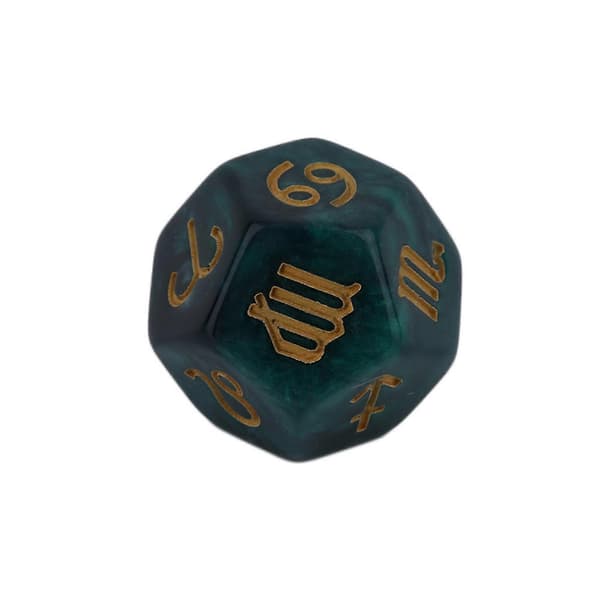 3stk/sett Dikromatiske D12 Polyhedrale Astrologiske Terninger for