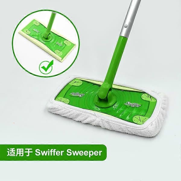 5 stk. kompatibel med Swiffer Sweeper mikrofiber mopp erstatningshode