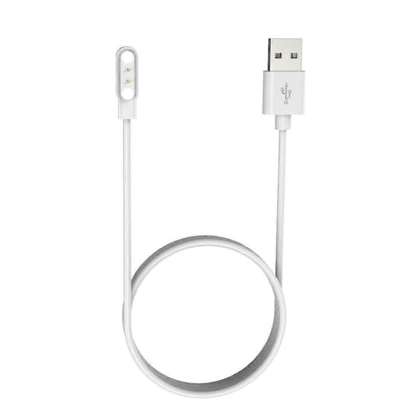 60/100cm USB-laddningskabel för Colmi C81 Smartklockor White 100cm