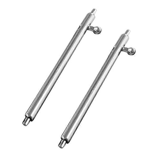 1 par 23 mm Quick Release fjederstang urrem stift Lug Link med trykknap