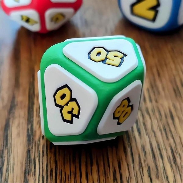 7 st. Svampfest Sällskapsspel Tärningar, Coola Spel DND Tärningsset D D Familj Sällskapsspel Tärningar  [DmS]