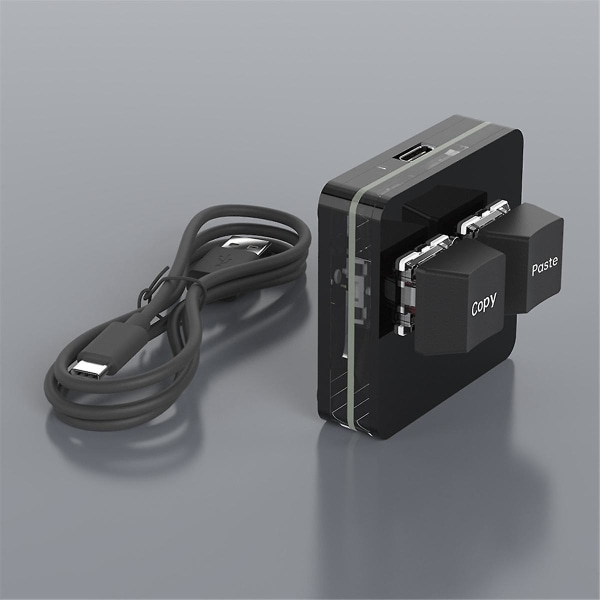 Anpassat Mini-tangentbord Kopiera Klistra in 2 Tangenter RGB Makro Osu Tangentbord Programmerbart Mekaniskt Tangentbord För Ga([HK])