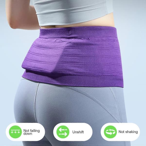Løpebelte | Joggebelt | Løpebelte, Elastisk stropp, Svettetett midjepakke