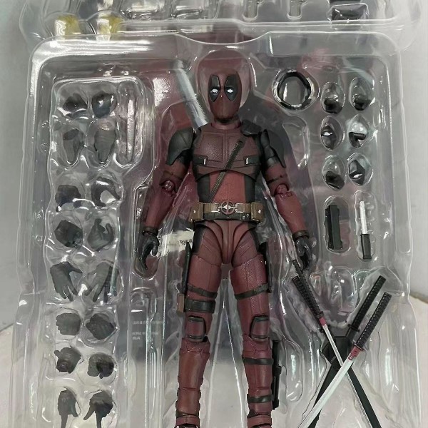 Deadpool 2 Deadpool Marvel 6" SHF Actionfigur KO Ver Movies Toys Gift