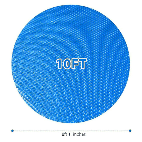 Solskydd för snabbmonterad uppblåsbar pool 8 10 12 15 fot ZBY 10 Ft Round