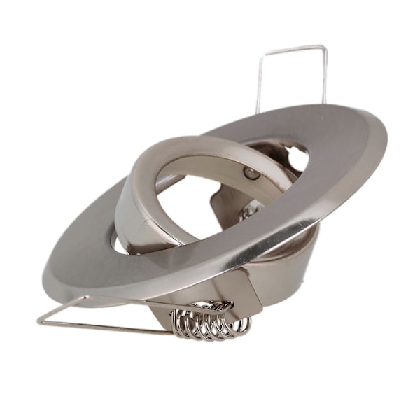 2 stk. Mr11 Downlight Armatur Gimble Satin Krom Med Lampeholder 70mm