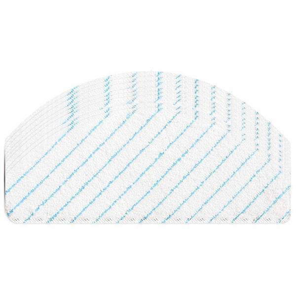 100 st Mikrofiber Mopp Pads Engångs för Deebot Ozmo T8 T9 Aivi N8 Pro+ Dammsugare Delar