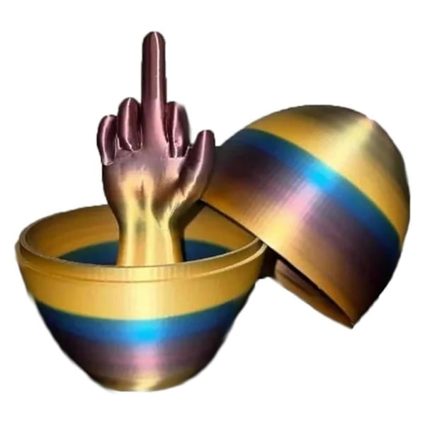 Påskeegg Overraskelse, Langfinger Inneholder Overraskelse, Langfinger Ornament, Personlig Fingergave, Morsomt Langfinger Påskeegg Inneholder Overraskelse C