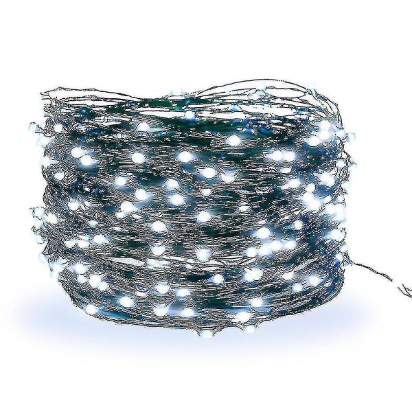 30m 50m 100m LED-ljusslingor Dekoration Sovrum Dekor Nyårs Garland Green White 10M No controller