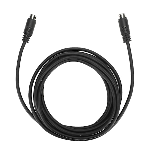 9-polig hane till 9-polig hane ljudingångskabel Professionell Mini Din 9PIN-kabel kompatibel med Media Ce