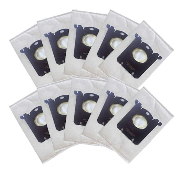 10-pack Ersättningsdammsugarpåsar Kompatibla med S Bag Classic El200f El8500 Dammsugare A As Shown