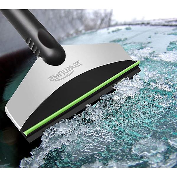 Isskrapa, 4 i 1 Bilskrapa, Rostfritt Stål Snöskyffel Professionell Isskrapa Isskrapa