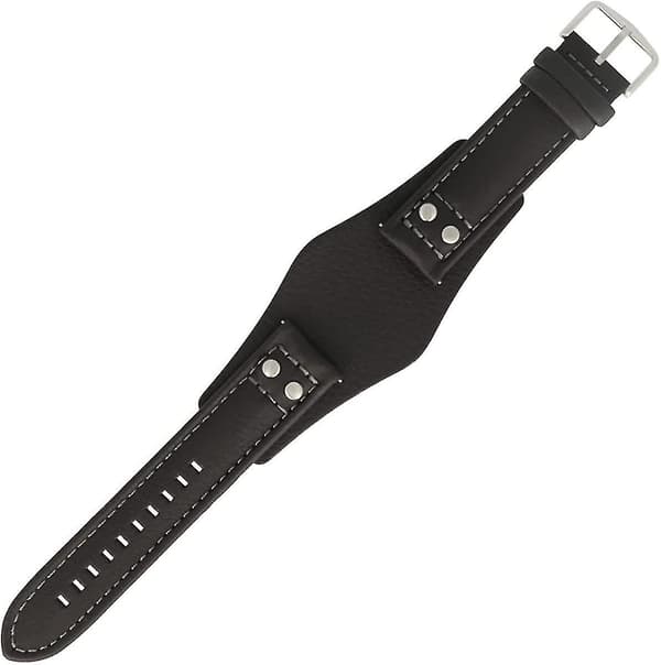 Urrem 22mm Sort Læder Ch-2586 - Lb-ch2586 [DB]