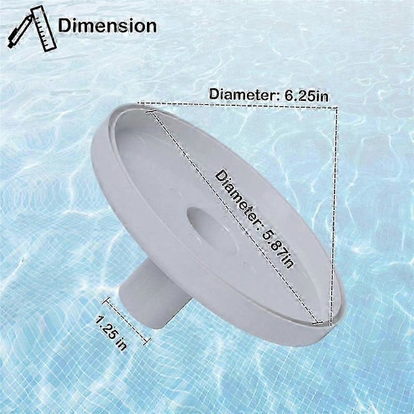 Poolskimmerlock för ovanjordspool, vakuumplatta för 513330 SP1091WM js