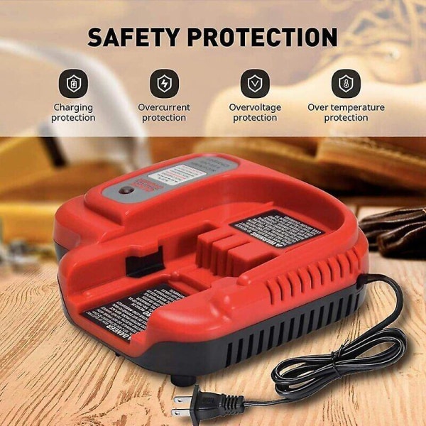 Batteriladdare Plug Bdfc240 Kompatibel med 9.6v-24v Snabb Batteriladdare för Black&decker Hpb18 Hpb18-ope Nicd Nimh BatteriBY UK Plug
