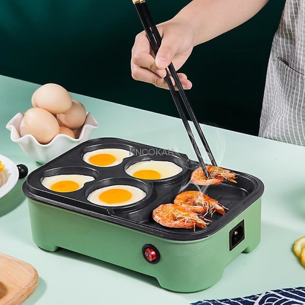 Elektrisk Egg Stekt Hamburgermaskin Røde Bønner Kake Crepe Maker Mini Pai Pannekaker Baking Stekt Egg Omelett StekepanneBY