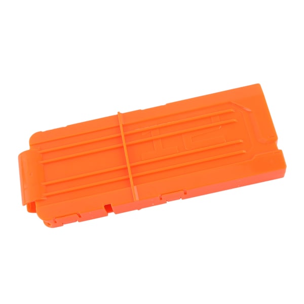 1 stk. 12 runde pile magasiner udskiftning plast klip orange