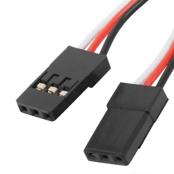 5st 10st RC Servo Y-förlängningskabel Ledningskabel 100/150/200/300/500mm För RC Servo JR Futaba RC Flygplan Helikopter Bil DIY 10pcs 600mm D Cable
