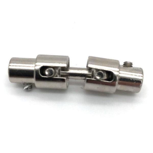 2x Ft012-11 Metal Transmisjonsdeler Drivaksel For Ft012 2.4g Brushless Rc Båt Reservedeler Tilbehør  [DmS] silver