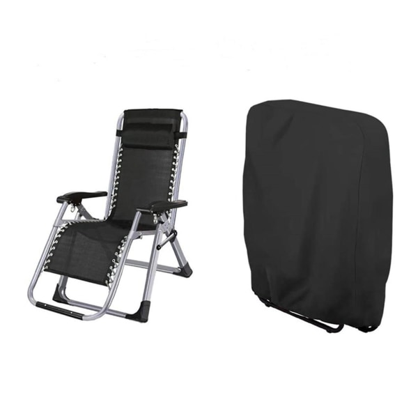 Outdoor Zero Gravity Folding Chair Cover Waterproof Dustproof Lawn Patio Furniture Covers All Weather Protection Garden ChairsBY