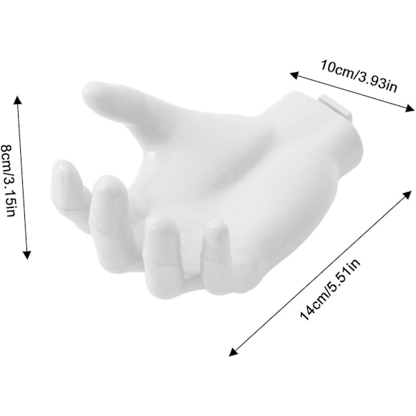 Veggmontert Ballholder, Håndballholder, Ballutstillingsboks, Vegglagring for Basketball, Fotball, Volleyball White