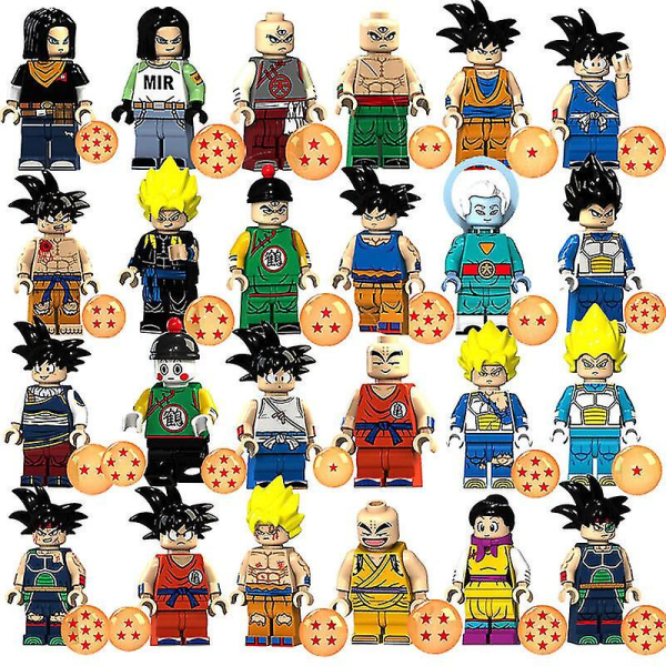 Dragon Ball Minifigur Byggeklodser Legetøjs Sæt [DmS] K