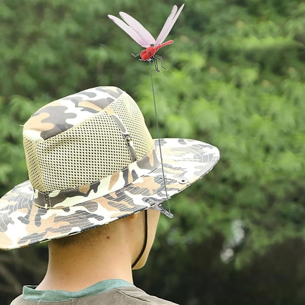 (Sett med 3) Dragonfly Wingman Klips-på Naturlig & Organisk Konsept Hjorte- og Hesteflue-Avskrekkende, 100% Ny