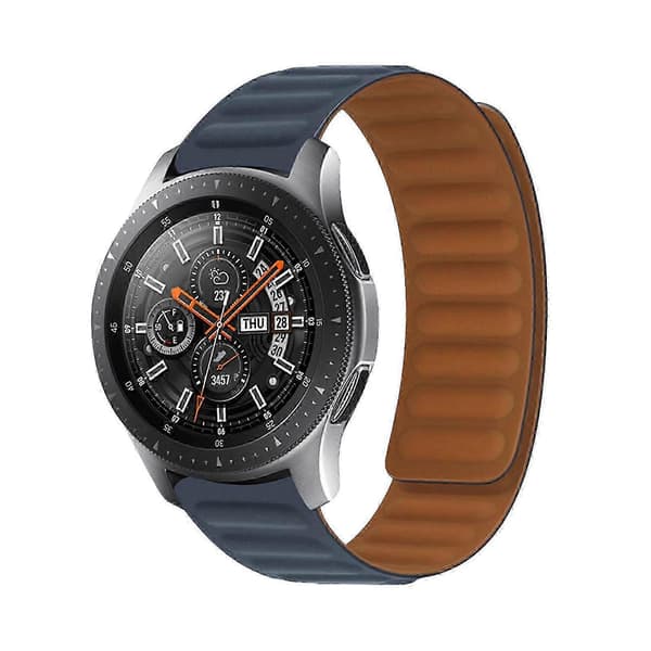 Rem til Honor Magic Watch / Watch GS3 Fleksibel Magnetisk Fastgørelse Navy
