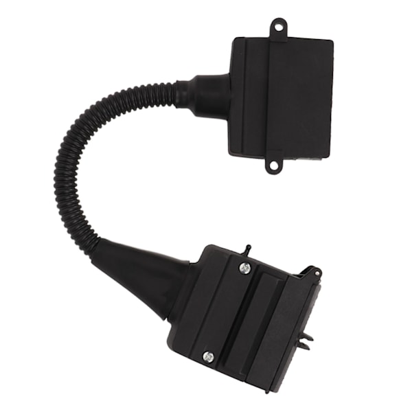12-polet fladt han til 7-polet fladt hun trailer adapter stik
