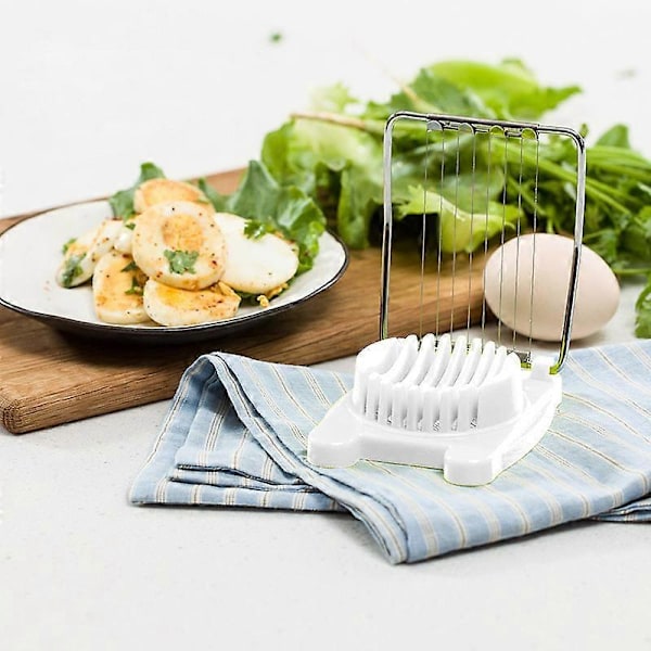 Egg Slicer Egg Slicer - Ut salg White One Size